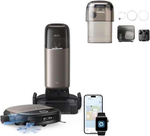 eufy Robot Vacuum Omni S2 with Auto Refill and Drainage System