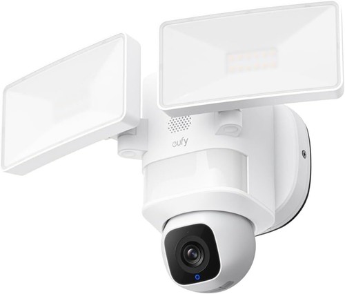 eufy Security Floodlight Camera E30 2K HD Outdoor Cam 360&deg; P&T AI Detect|Refurb