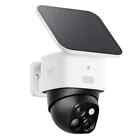 eufy SoloCam S3 Solar Wireless Security Camera 360&deg;PTZ 3K Dual-Cam Night Vision