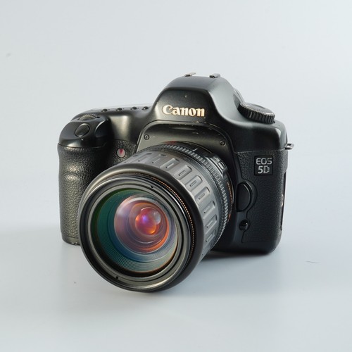 EXCELLENT Canon EOS 5D + EF 35-135mm F/4-5.6 USM + EP-EX15 + CF 8GB Digital ...