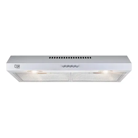 Extractor De Cocina Cuk By Gadnic Doble Filtro Aluminio 100w Blanco