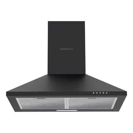 Extractor Purificador De Cocina Smartbuy Negro 3 Vel 60 Cm