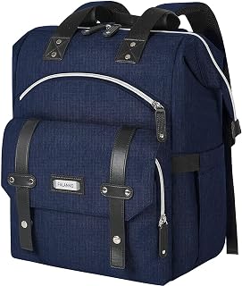 FALANKO Laptop Backpack 17.3 Inch Stylish Computer Backpack Doctor Teacher Work Bookbag Water Repellent College Shoulder Bag with RFID Anti-theft,Nurse Purse Travel Business Bag for Women
