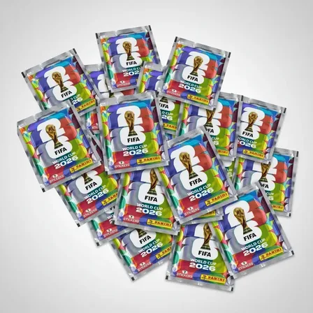 Figuritas Mundial Panini 2026 Pack X15 Sobres Mundial Mundial World Cup 2026