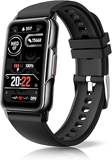Fitness Tracker Smart Watch Step Calorie Counter Pedometer with Heart Rate Blood Oxygen Blood Pressure Sleep Monitor
