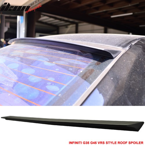 Fits 03-07 Infiniti G35 G45 V35 2Dr VRS Style Rear Roof Window Spoiler Wing PUF
