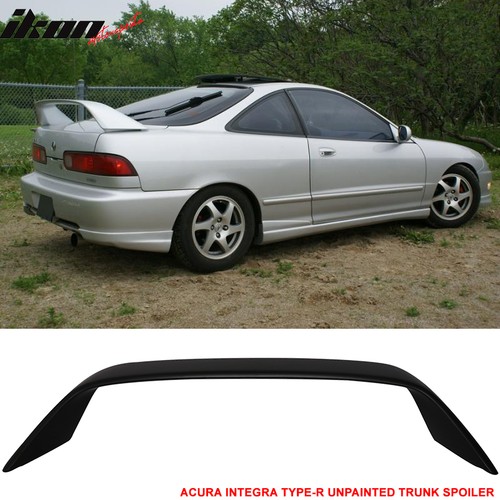 Fits 94-01 Acura Integra DC2 Type R TR Rear Trunk Spoiler Wing Lip ABS Unpainted