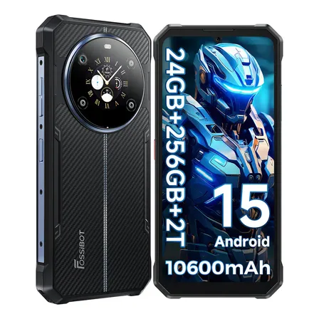 Fossibot F109s Dual Sim 256 GB ROM Azul 24 GB RAM