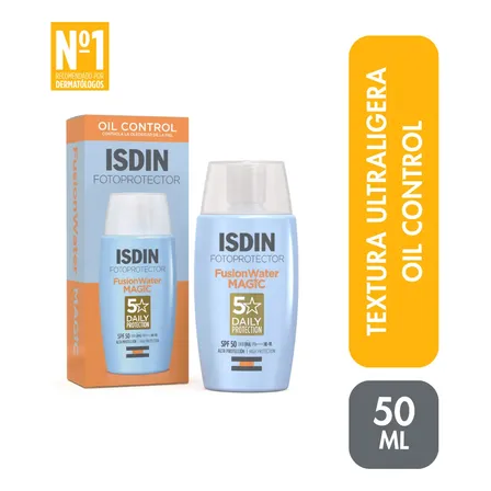 Fotoprotector Solar Isdin Fusion Water Magic FPS50 50 ml