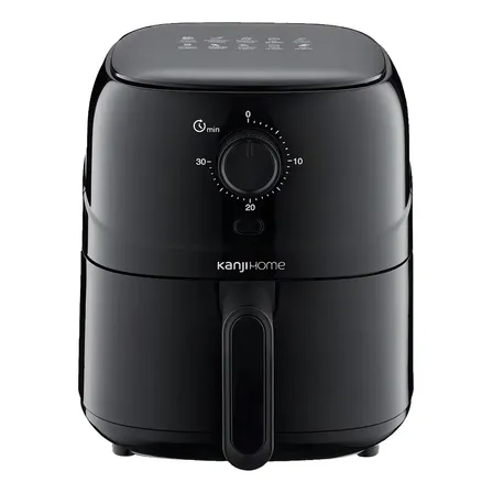 Freidora De Aire Analogica Kanjihome 2.7lts Khaf-1003 1000w Color Negro