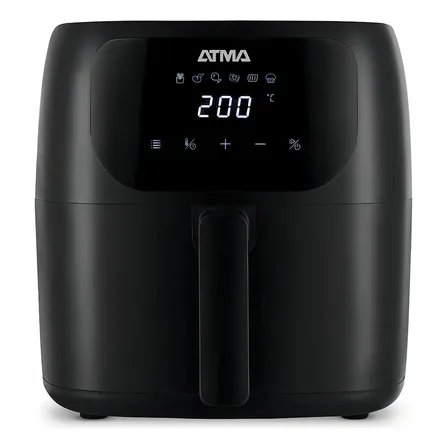 Freidora De Aire Digital Sin Aceite Atma Pro Fr60arbp 6,5l Color Negro