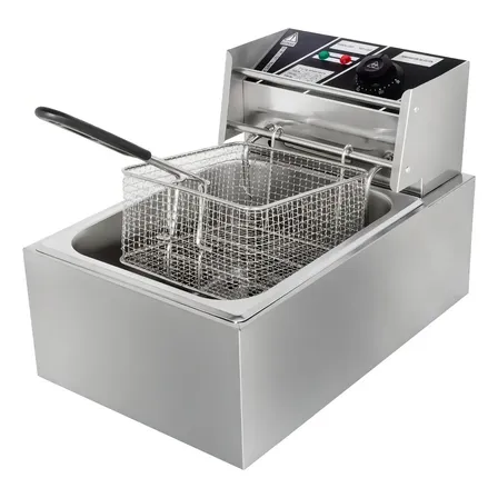 Freidora Electrica Comercial 2500w Aceite 10 L Daewoo Didf 220 V DIDF-81EH