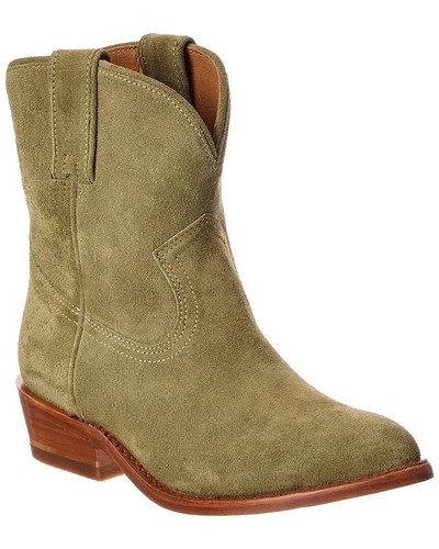 Frye Billy Short Suede Bootie Women's