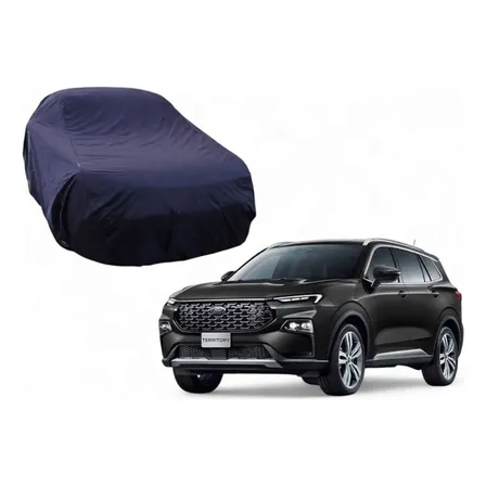 Funda Cubreauto Silver Impermeable Bicapa  Ford Territory Azul Oscuro
