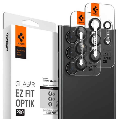 For Galaxy S24 Ultra / S24 Plus | Spigen GlasTR EZFit Optik Pro Lens Protector