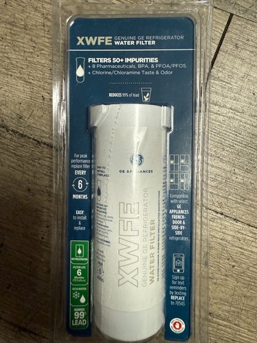 GE XWFE Genuine Refrigerator Water Filter (WITH CHIP) 100% Authentic