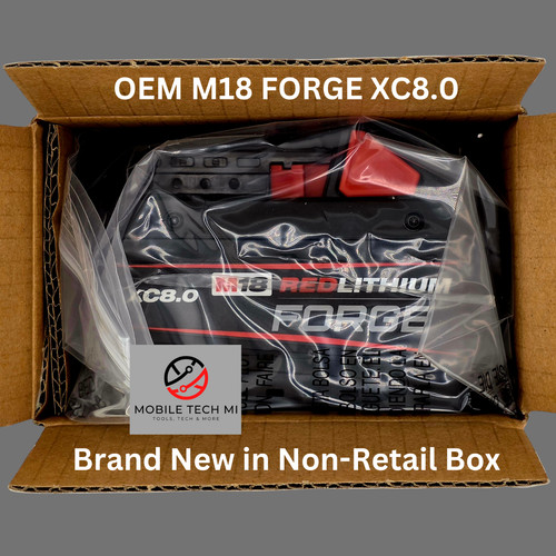 Genuine Milwaukee M18 REDLITHIUM FORGE XC8.0 8.0 Ah OEM Battery Pack 48-11-1881