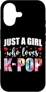 Just A Girl Who Loves K-Pop Korean Music Pop Hangul Case for iPhone 17