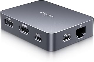 GL.iNet Comet (GL-RM1) Remote KVM Over Internet, 4K@30Hz Tailscale Support,Remote Keyboard, Video, Mouse, Install OS Via BIOS Control, Adapted KVM Switches for Home Offices,Data Center