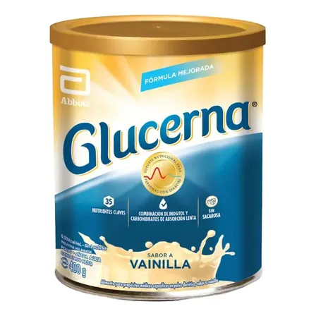 Glucerna Lata En Polvo Sabor Vainilla 400 Gr