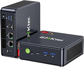 GMKtec M5 Ultra Gaming Mini PC AMD Ryzen 7 7730U (Turbo 4.5GHz) | Desktop Computers 16GB DDR4 512GB SS Dual NIC LAN 2.5G WiFi 6E BT 5.2 USB-C Triple 8K Display,