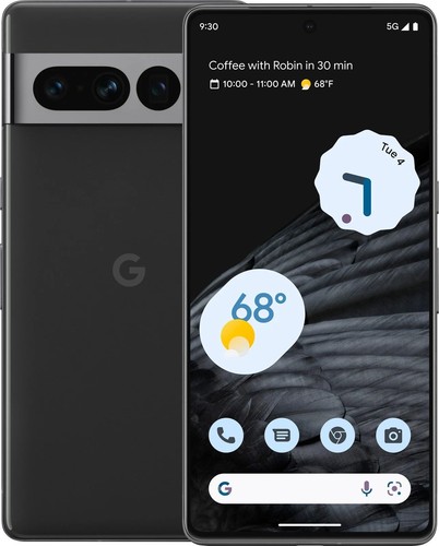 Google Pixel 7 Pro - 512GB - Unlocked - Obsidian - Excellent - Refurbished