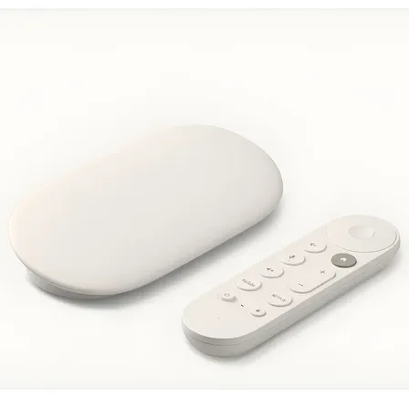 Google TV Streamer 4K de 32GB con Control por Voz Porcelain