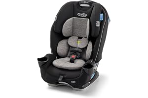 Graco Slimfit 3-in-1 Convertible Car Seat, Slim Car Seat with Space-Saving Design, Highback Booster Seat with 10-Position Headrest, Rear Facing and Forward Facing Carseat, Jarret
