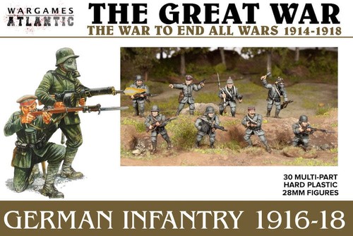 The Great War: German Infantry (1916-1918) by Wargames Atlantic