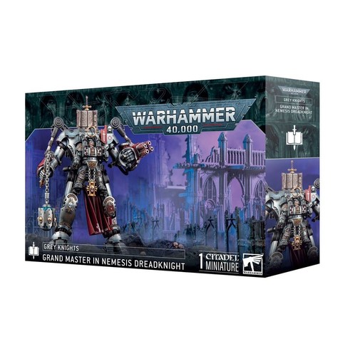 Grey Knights: Grand Master in Nemesis Dreadknight Warhammer 40K