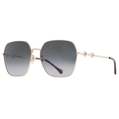 Gucci Grey Gradient Square Ladies Sunglasses GG0882SA 001 60 GG0882SA 001 60