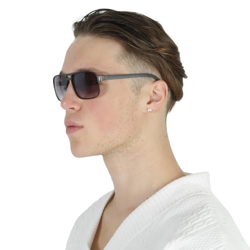 Guess Factory Grey Navigator Men's Sunglasses GF0192 09B 60 GF0192 09B 60