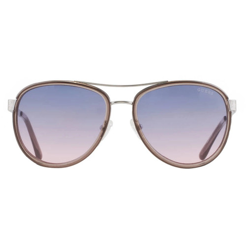 Guess Factory Smoke Pilot Ladies Sunglasses GF6188 20B 57 GF6188 20B 57