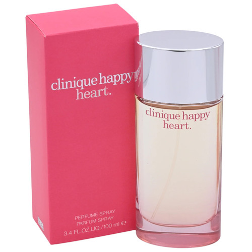 HAPPY HEART Clinique women 3.4 oz 3.3 edp Perfume spray NEW IN BOX