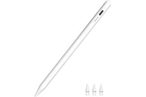 HATOKU Stylus Pen for Apple iPad 2018-2026 Magnetic for Note-Taking Drawing | 15Min Fast Charge iPad Pencil with High Precision, Tilt Sensitivity, Palm Rejection on iPad 6-11/Air/Pro/Mini, No Pairing