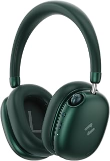 havit Space S1 Adaptive Noise Cancelling Wireless Over-Ear Headphones,Green