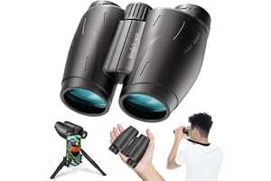 HD Binoculars 25x30 for Adults with Phone Adapter,Tripod and Tripod Adapter,Waterproof Binoculars for Bird Watching,Hiking,Travel and Sport Games