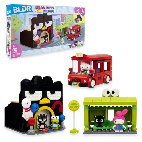 Hello Kitty Deluxe Playset & 6_1.5" Figure - Hello Kitty's Delightful Day