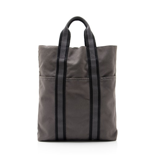 Hermes Toile Fourre Tout Shopping Tote