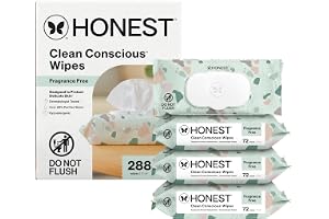 The Honest Company Multi-Use Baby Wipes, Geo Mood, 288 Count