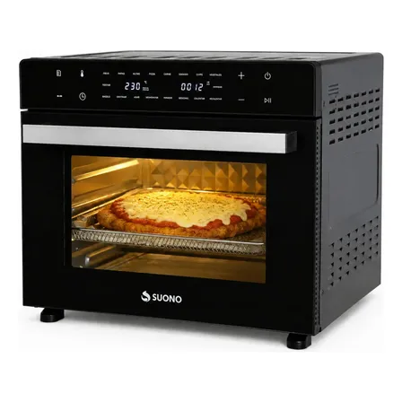 Horno Freidora De Aire Suono Air Fryer 45L 1800W Digital 18 Programas Convecci&oacute;n Spiedo Multifunci&oacute;n