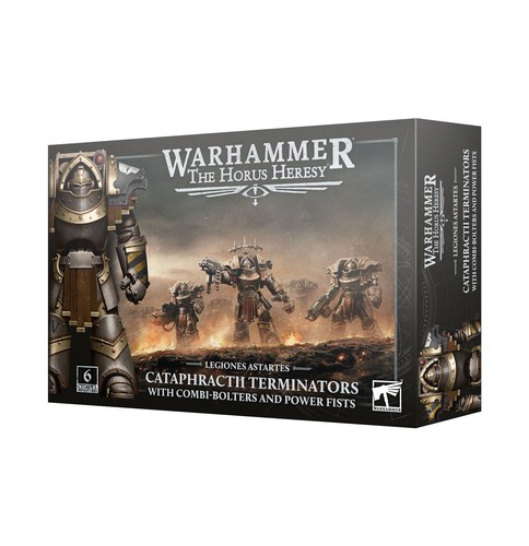 Horus Heresy: Cataphractii Terminators with Combi-Bolters and Power Fists