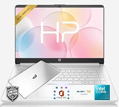 HP 14 Essential Laptop Computer &bull; Intel 4-Core N150 Processor &bull; 128GB SSD + 1TB Cloud Storage &bull; Microsoft 365 & Copilot AI &bull; Windows 11 &bull; Fast Charge and Long Battery Life