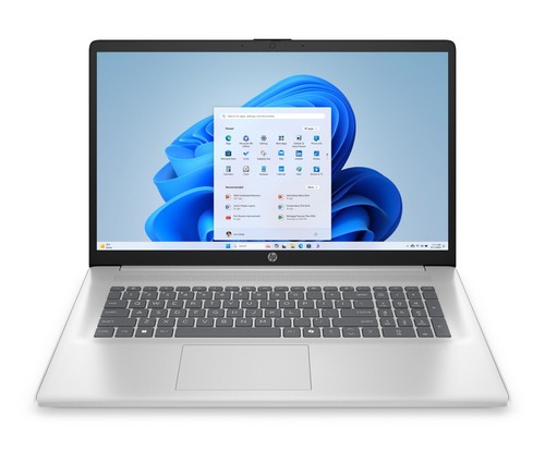 HP 17.3" FHD AMD Ryzen 5 7430U AI Laptop 8GB RAM 256GB SSD Natural Silver