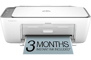HP DeskJet 2855e Wireless All-in-One Color Inkjet Printer, Scanner, Copier, Best-for-home, 3 month Instant Ink trial included. This printer is only 2.4 ghz capable. (588S5A)