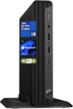 HP Elite Mini 800 G9 with Intel Core i5-14500, Idea for Business & Home use | 32GB DDR5 RAM & 1TB PCIe SSD, Mini PC for Data Processing, Coding, Creator, 3x 4K Display Support, Wired Keyboard & Mouse
