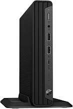 HP Elite Mini 800 MFF Desktop Computer for Business, Intel Core i9-14900, with 32GB DDR5 RAM, 1TB PCIe SSD, 2 DisplayPort, WiFi 6, RJ-45, Wired Keyboard & Mouse & Stand, Windows 11 Pro, Carbon Black