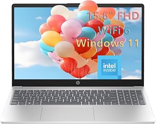 HP Laptop Computer with Intel N100, 8GB RAM & 256GB SSD, Microsoft Office 365, for Daily School and Home use, AI-Ready, Video & Photo Editing, Long Battery Life & Fast Charging, Windows 11 Home