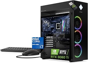 HP OMEN 45L Gaming Desktop, i7-14700F, 32GB DDR5, 1TB PCIE, RTX 3060Ti