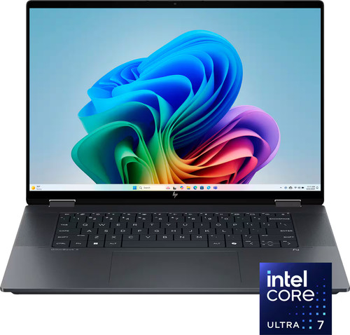 HP - OmniBook X Flip 2-in-1 - 16" 2K Touchscreen Laptop - Intel Core Ultra 7 ...